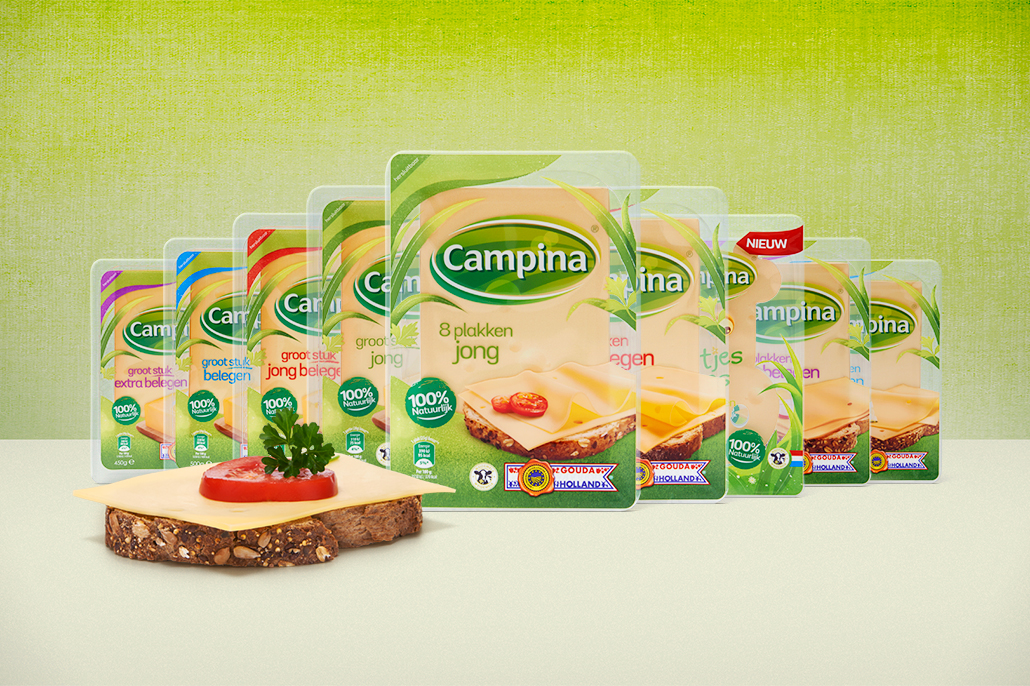 FrieslandCampina commercial-stills. Beeldmanipulatie door Berebeeld digitale beeldbewerking